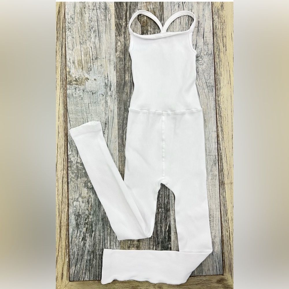 NEW! Free People Happiness Runs Square Neck Onsie White XS/S - Picture 11 of 11